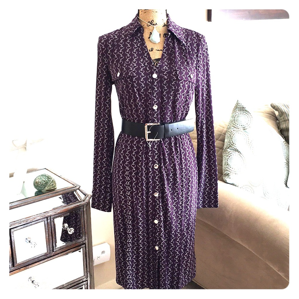 NWT Michael by Michael Kors Dress & Belt Sz M